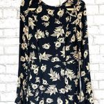 ASOS dress 2 mini bell sleeves cut out floral party long sleeve pleats. Photo 8