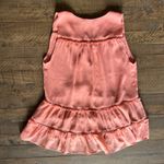 Alice + Olivia  | Tie Neck Tiered Ruffle Tank Photo 3