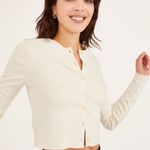 Urban Outfitters Cropped Cardigan Top Photo 0