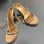 Nine West Nude Suede Pumps Photo 3