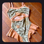 Wildwood Hearts bodysuit Green Size L Photo 1
