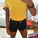 Active USA yellow crop top Photo 0