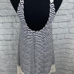 Hazel Boutique Hazel 100% cotton striped dress with lace size medium women Photo 12