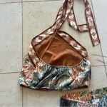 Joie  Silky Like Two Piece Crop Trouser Set Sz Small Photo 3