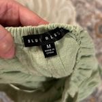 Blue Blush green linen romper  Photo 4