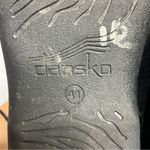 Dansko  Lace loafers black leather women’s size 41 business casual professional Photo 7