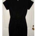 The North Face Never Stop Wearing Short Sleeve Drawstring Dress TNF Black XS NWT Photo 3