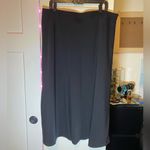East 5th  Long Black Suit-Style Skirt 18 Photo 4