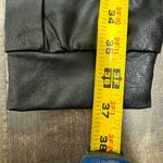 Commando Faux Leather Joggers Black Women’s M Soft Lined Leggings Photo 8