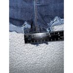 Seven 7 Denim Shorts Women 14 Tummyless High Rise Cut Off Dark Wash Embroidered Photo 5