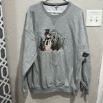 Fruit of the Loom vintage snowman holiday crewneck sweatshirt size XL Photo 0