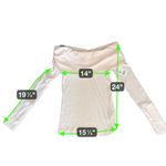 Free People NEW Snow Bunny Off-Shoulder Sweater Pink | M Photo 7