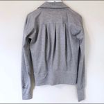 Mondetta Athletic Workout Athleisure Yoga Solid Gray Full Zip Up Jacket Coat Photo 4