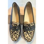 Cole Haan Women’s Alexa Penny Moc II Black Cheetah Print Calf Hair Size 7 Photo 4