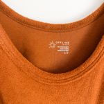 Aerie Offline Orange Longline Crop Top Photo 3