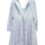 NWT JessaKae x Leah Ryder Ice Blue Lace Felicia Babydoll Dress Size Large NEW Photo 3