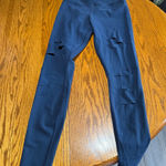 Alo Yoga High-Waist Ripped Warrior Leggings in Rich Navy
Size Small Photo 0