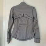 Lululemon  Define Jacket Tonka Stripe Heathered Slate White Womens 6 Athletic Photo 9
