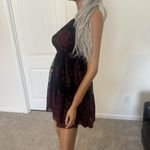 Altar'd State Lace Halter Dress Size S Whimsigoth Vampy Dark Academia Romantic Photo 6