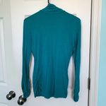 Arden B  Women's Size Small Blue Turtleneck‎ Long Sleeve Top Photo 3