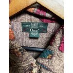 Orvis 026-004 Vintage Jacket Womens S Brown Elephant Applique Art To Wear Toggle Photo 3
