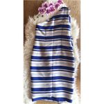 Banana Republic NWT  Striped One Shoulder Dress Photo 5