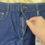 Boden Jeans Womens Blue High Rise Slim Denim Flare Dark Wash Size 12 Long Photo 6