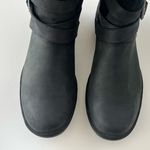 UGG  Australia Lorna Waterproof Leather wool lined black Boots 9.5 Photo 8