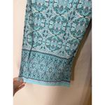 Talbots Linen Blend Nantucket Pull-On Wide Leg Crop Pants Sz M Beachy Boho Photo 1