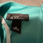 Alyx Teal Mini Dress Green Size 8 Photo 2