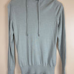 Reiss Women’s Hoodie Extra Fine Wool Green Size S Casual Comfortable Photo 0