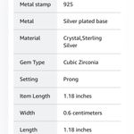 Womens cartilage 7 crystals ear cuffs hoop climber /new Photo 5