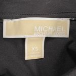 Michael Kors Faux Leather Puff Short Sleeved Black T-Shirt Size XS Photo 6