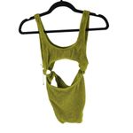 Good American  Womens Always Fits Monokini Swimsuit Chartrusse Green 00/0 XXS/XS Photo 3