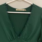 Liberty Love  womens military green corset peplum style top size XL Photo 1
