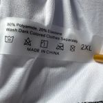 Coco Pear Purple Floral Print Crisscross Back Swim Dress Size 2XL Photo 3