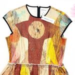 Making The Cut Winning Look Gary Graham Carnival Painting Cotton Dress Size M Photo 6