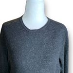 Rag and Bone Dark Charcoal Gray Wool Blend Neutral Knit Pullover Crewneck Sweater Photo 1