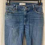 Abercrombie & Fitch  Curve Love The ‘90s Straight Low Rise Jeans Blue 27/4 Photo 3