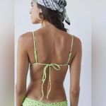 Urban Outfitters Out From Under Lime Floral Minimal Bikini Top Photo 2