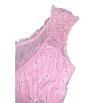 Isabelle's Closet Naomi Romper Pink White Daisy Print Small Floral Feminine EUC Photo 4