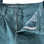 American Eagle  Corduroy Mom Jeans Green 10 Photo 5