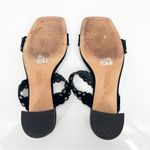 Paige Viera Grommet Suede Slide On
Heeled Sandals 9.5 Black Photo 6