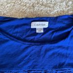 Calvin Klein calvin klien royal blue t shirt blouse size medium Photo 2