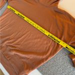 Aerie Sunday Soft Turtleneck Burnt Orange Oversized Funnelneck Sweatshirt Small Photo 7