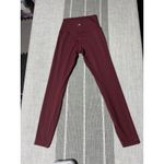 Lululemon  Align High Rise Crop Leggings Burgundy Size 2 Photo 3