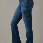 American Eagle Stretch Low-Rise Kick Bootcut Jean Size 6 Long Photo 1