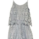 Yumi Kim  Baby Blue Jet Set Lace Romper, Sz Small Photo 1