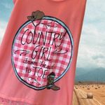 Red Camel Country Cowgirl Tank Top  Western Shirt Womens XS Photo 1