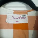 Shopbop Sundress Tiya Dress in Orange and White Size XS/S Photo 2